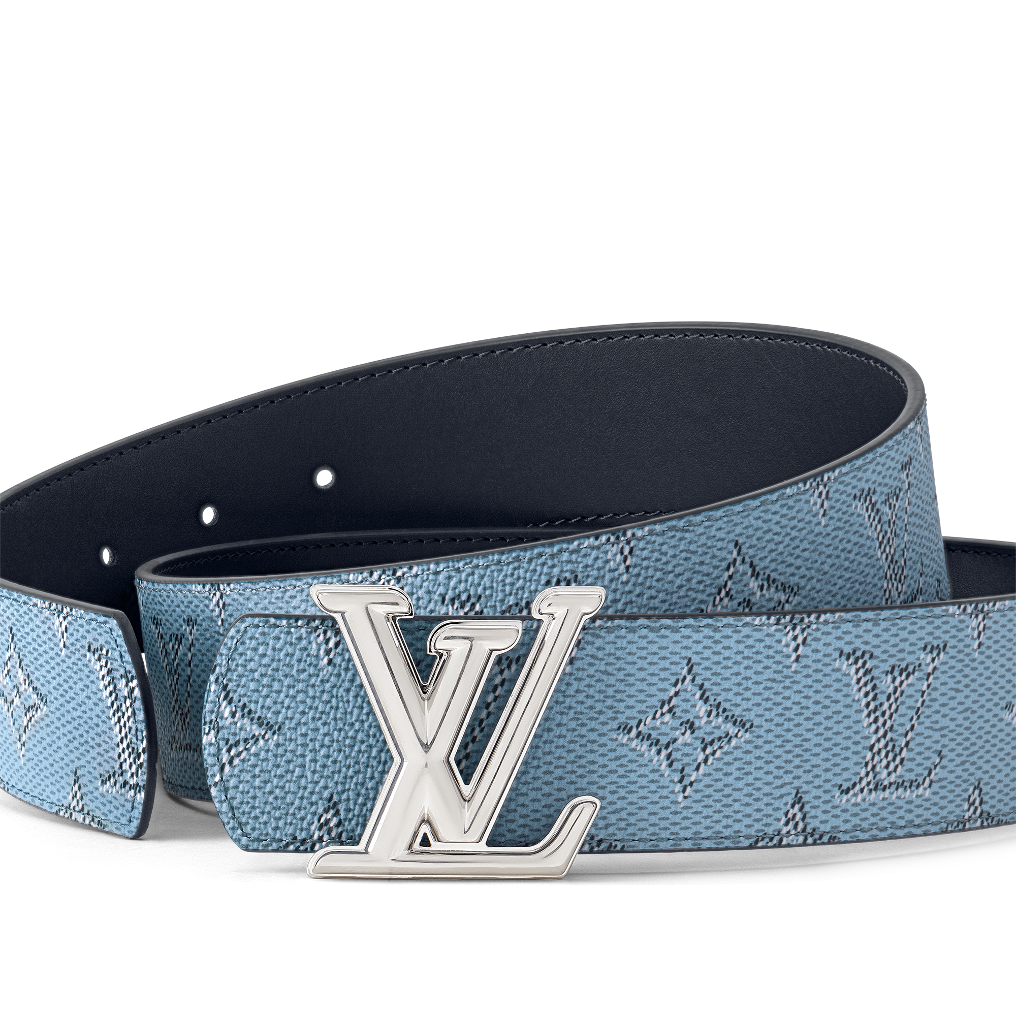 LV Dimension 40mm Reversible Belt - I love you day for him M4134U